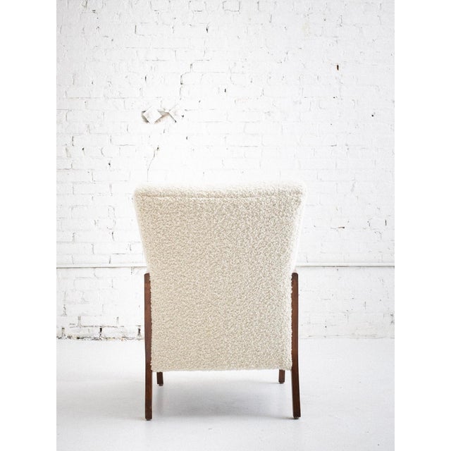 Paolo Buffa Mid-Century Italian Armchair in the Style of Paolo Buffa For Sale - Image 4 of 13