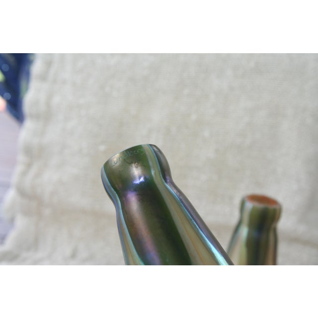 1980s 1980s Lundberg Studios Botanical Glass Shades - a Pair For Sale - Image 5 of 8
