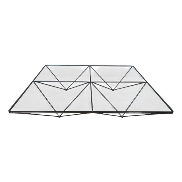 Large Minimal Alanda Coffee Table by Paolo Piva for B&B Italia, 1980s For Sale