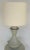 2020s Arteriors Modern Gray Ice Reactive Glaze Dottie Table Lamp For Sale - Image 5 of 5
