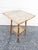 Tan Antique English Tiger Bamboo Table. For Sale - Image 8 of 16