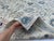 Oushak Turkish Rug, Ivory and Blue 8'4" X 9'10" For Sale - Image 4 of 9