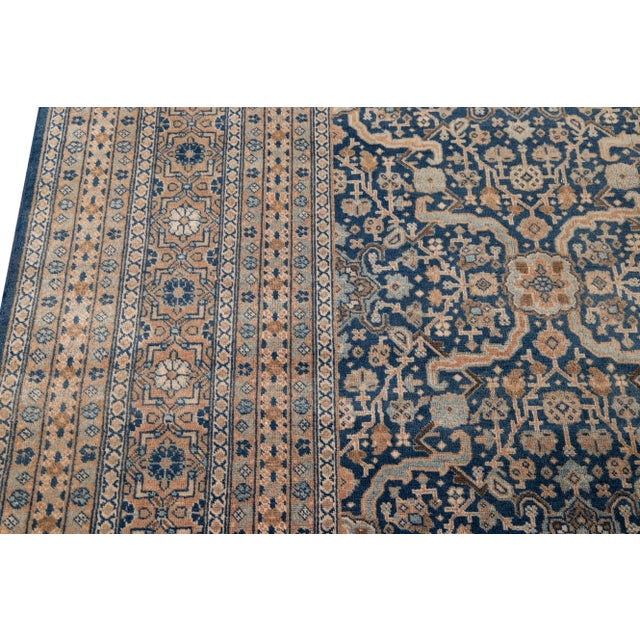 Early 20th Century Breathtaking Antique Persian Tabriz Rug 12 X 19 For Sale - Image 12 of 13