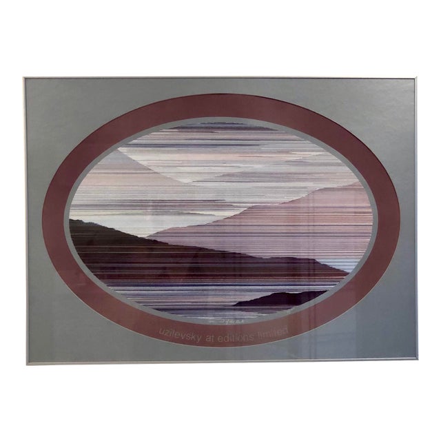 Uzilevsky Limited “Honey Out of the Rock” Hand Signed Serigraph For Sale