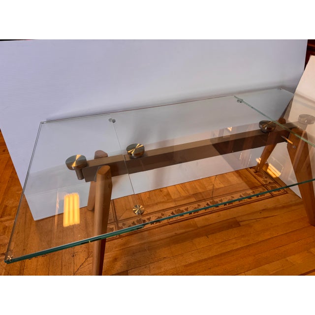 BoConcept Monza Extendable Glass Dining Table For Sale In San Francisco - Image 6 of 12