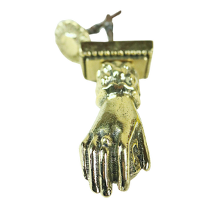 Mid 19th Century French, Napoleon III Brass Door Knocker
