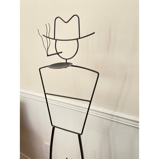 1980s Vintage Smoking Man Valet For Sale - Image 5 of 13