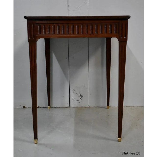 Small Louis XVI Mahogany Side Table, 18th Century For Sale - Image 15 of 18