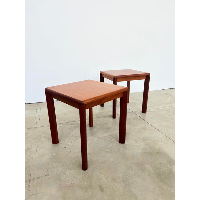 1970s Scandinavian Teak Side Table, 1970s For Sale - Image 5 of 18