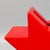 Ceramic Red Hsing Vase from Ettore Sottsass, Italy, 1980s For Sale - Image 7 of 11