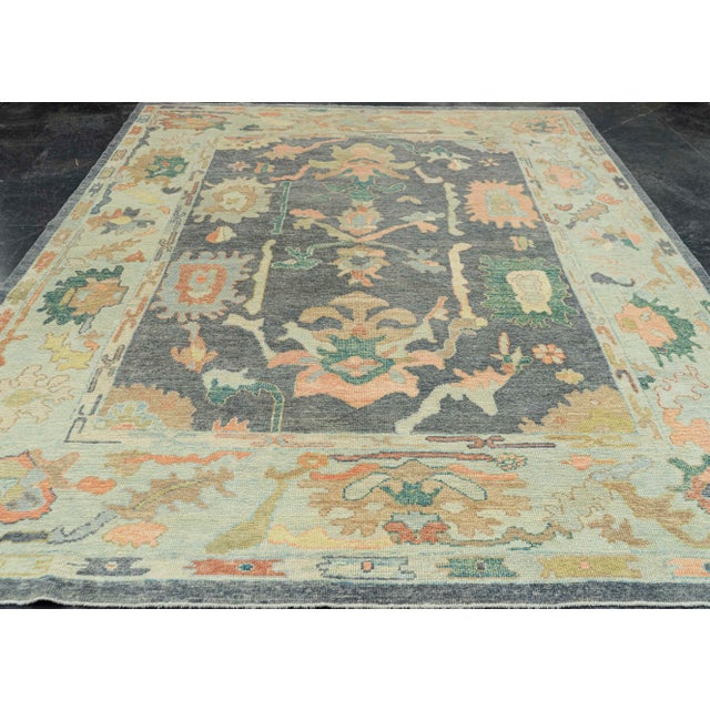 Turkish Oushak Rug 8'1" x 11' #22165 Explore a curated collection of hallway runners, wool rugs, and handmade masterpieces...