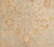 Textile Antique Oushak Carpet, Handmade Turkish Oriental Rug, Beige, Taupe, Soft Shrimp For Sale - Image 7 of 13