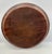 Early 20th Century European Antique Black Forest 11.5" Carved Wood Bread Board Charger Plate Set For Sale In Palm Springs - Image 6 of 8