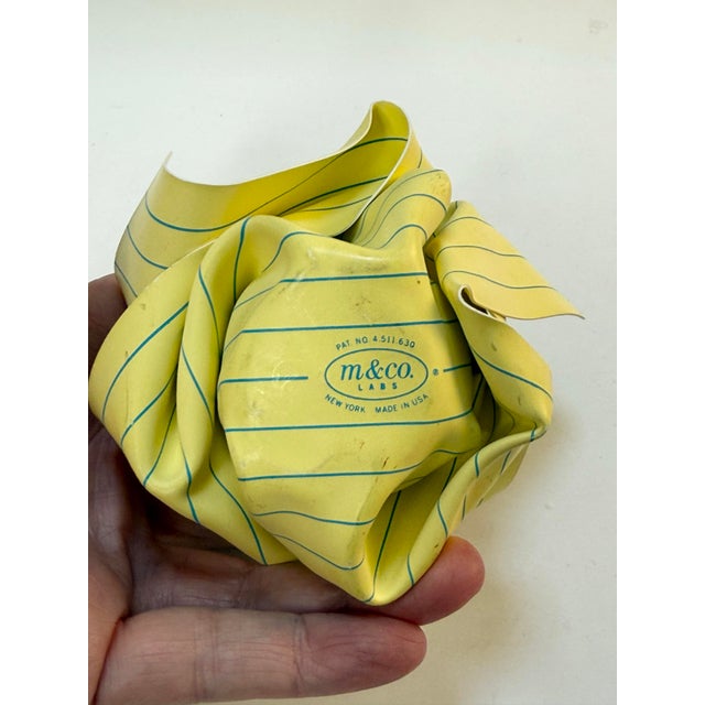 1980s Vintage 1984 Tibor Kalman M&Co "Legal-Size" Crumpled Paper Paperweight For Sale - Image 5 of 10