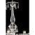 Contemporary Luxury Transparent Venetian Murano Glass Chandelier For Sale - Image 3 of 6