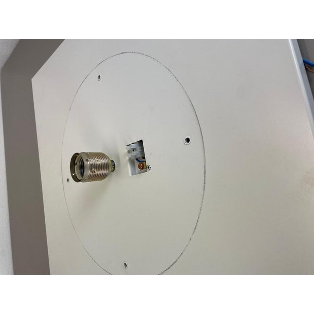 White Wall Light Panel Element, Germany, 1980s For Sale - Image 13 of 18