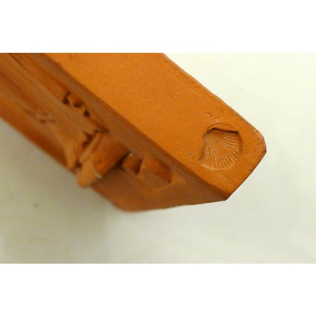 Unknown, Bas-Relief of a Woman, 1960s, Terracotta For Sale - Image 12 of 13