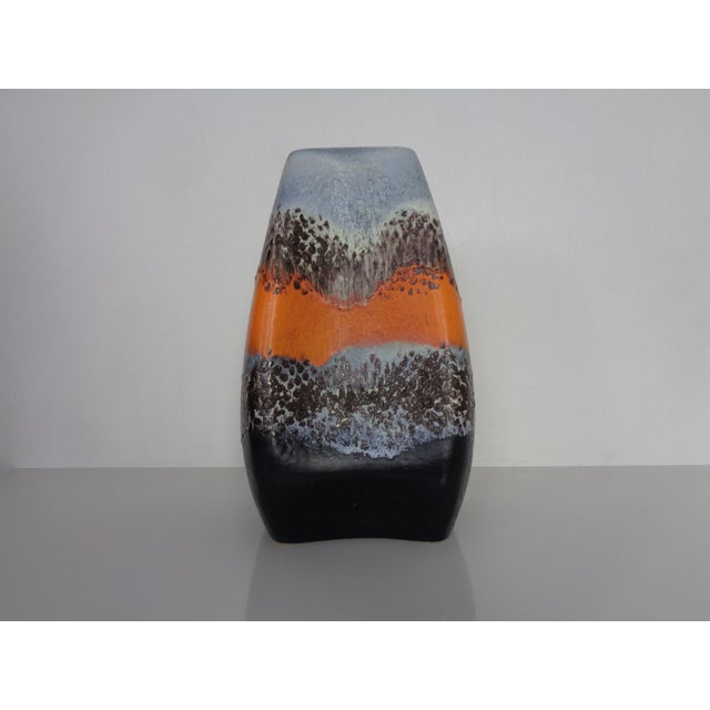 Large Relief 20/40 Ceramic Vase from Dümler & Breiden, Germany, 1970s For Sale - Image 4 of 18