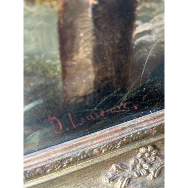 19th Century River Landscape Oil Painting For Sale In Kansas City - Image 6 of 12