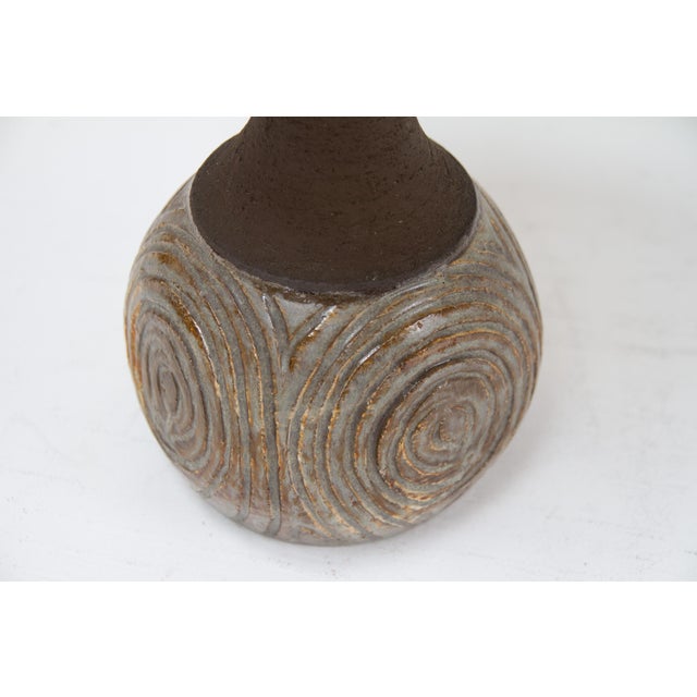 Danish Modern Ceramic Table Lamp by Børge Christoffersen for Chris Haslev, 1960s For Sale - Image 10 of 18