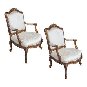 French Fauteuils'-A Pair