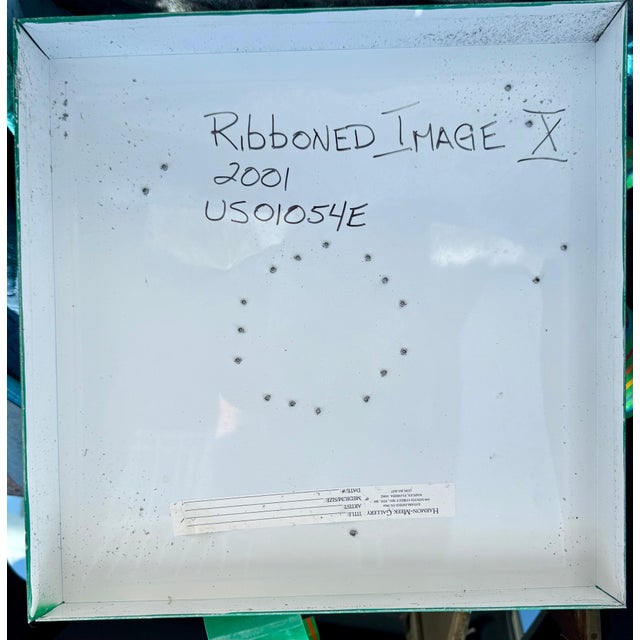 Dorothy Gillespie, Huge Dorothy Gillespie Colorful Abstract Expressionist Enamel Painted Sculpture, 2001 For Sale - Image 4 of 14