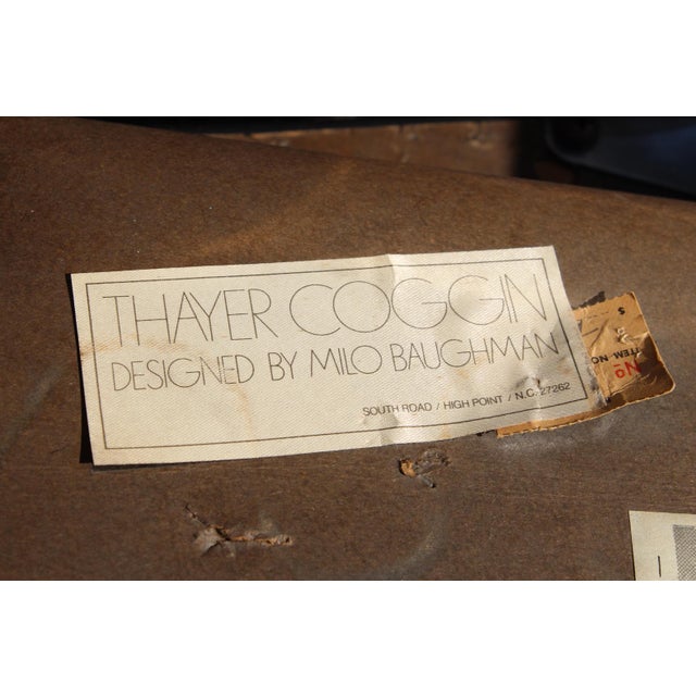 1970s Milo Baughman Chrome and Black Leatherette Recliner For Sale - Image 12 of 12