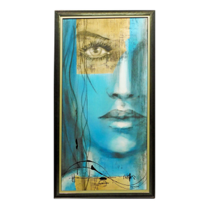 Andre Desjardins "Over the Code Iii" Original Oil on Canvas Custom Hand Signed