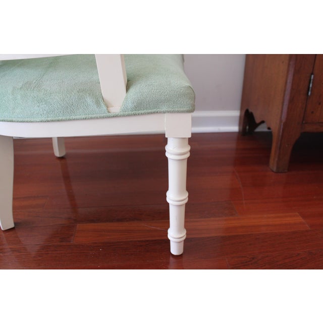 Bamboo Accent Club Chair | Chairish