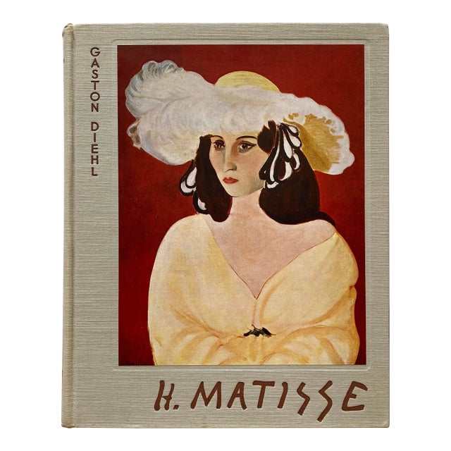 Henri Matisse Vintage 1958 First Edition Fine Art Lithograph Print Large Volume French Modern Art Hardcover Book For Sale