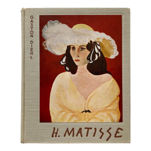 Henri Matisse Vintage 1958 First Edition Fine Art Lithograph Print Large Volume French Modern Art Hardcover Book