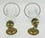 1990s 1990s Charles Edwards London Brass Hurricane Wall Sconces - a Pair For Sale - Image 5 of 18