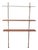 French Art Deco Etagere in Metal and Glass, 1930s For Sale