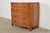 English Baker Furniture Georgian English Yew Wood Bow Front Dresser or Chest of Drawers For Sale - Image 3 of 12