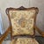 Wood 1910s English Edwardian Carved Upholstered Armchair With Cabriole Legs For Sale - Image 7 of 8