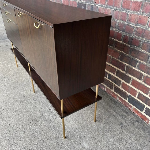 Harvey Probber Sideboard With Drop-Down Bar For Sale - Image 9 of 13