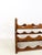 Mid-Century Modern Vintage Selandia Designs Teak 12-Bottle Modular Wine Rack Danish Designs For Sale - Image 3 of 12