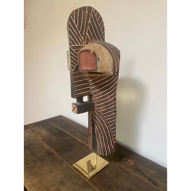 Vintage Songye Kifwebe Male Mask, DRC Congo — Ex-Raskin Collection For Sale In Los Angeles - Image 6 of 7