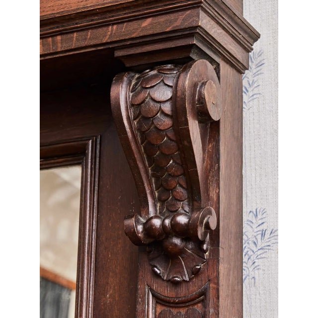 Monumental Mirror in Neo-Renaissance Style For Sale - Image 9 of 10