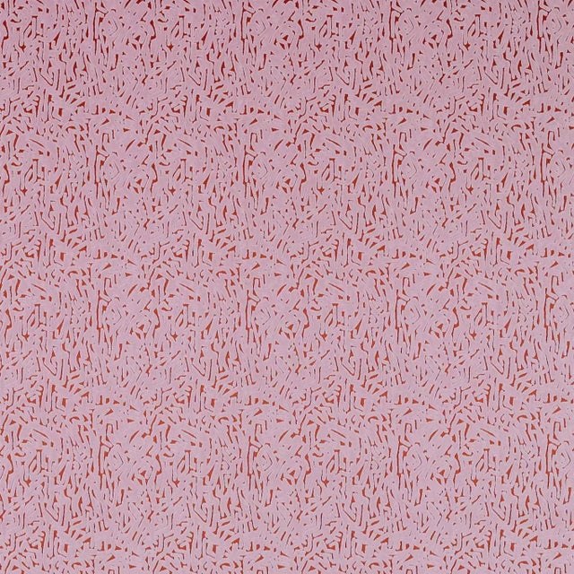 Harlequin Lyrical Fabric in Orchid/Brazilian Rosewood For Sale
