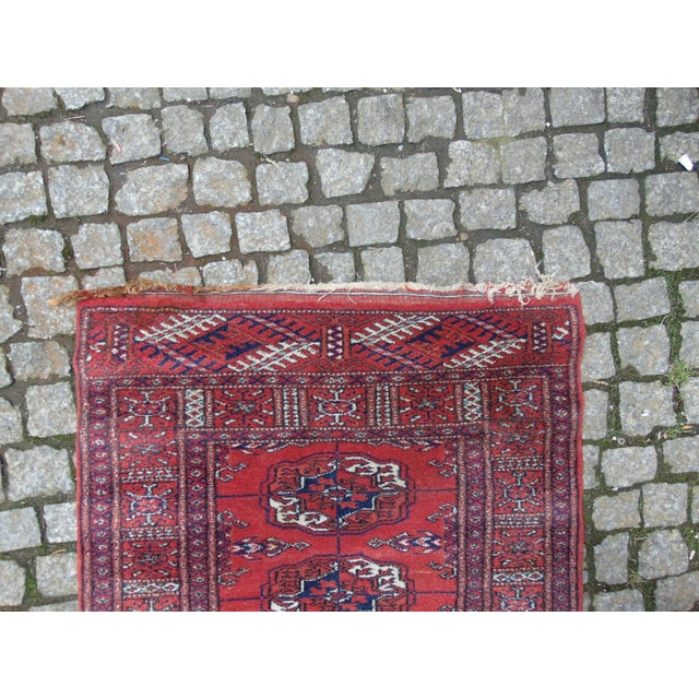 Pakistan Royal Bokhara royal rug hand-woven woolen, dimensions: height 107 cm, width 63.5 cm.