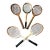 Collection of Vintage Miscellaneous Wooden Tennis Rackets- Set of 5 For Sale