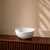 White Tiffany & Co. Elsa Peretti Thumbprint Bowl Large White Bone China Made in Usa For Sale - Image 8 of 8
