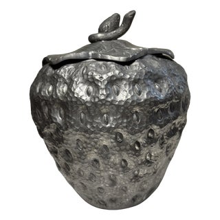 Vintage Tin Ice Bucket, Portugal, 1960s For Sale