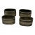 Vintage Fecit VCM Pewter Napkin Rings - Set of 4 Made in Porto, Portugal For Sale