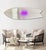 Love #4 is a 6' Neon on Epoxy Resin Surfboard Clear acrylic mounting brackets included. Bobbi Bennett is a California-...