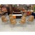 Stacking Shell Chairs with Brown Naugahyde Pads by Herman Miller for Eames, Set of 6 For Sale - Image 11 of 18