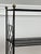 Tony Paul Style Vintage Mid-Century Modern Metal Etagere With Brass Ball Finials, 1960s For Sale - Image 11 of 14