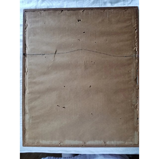 Hollywood Regency Mid 20th Century Parrot Painting by Bill Sass For Sale - Image 3 of 8