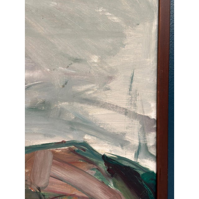 S. Hagman, Four Trees, 1979, Oil on Canvas, Framed For Sale - Image 10 of 18